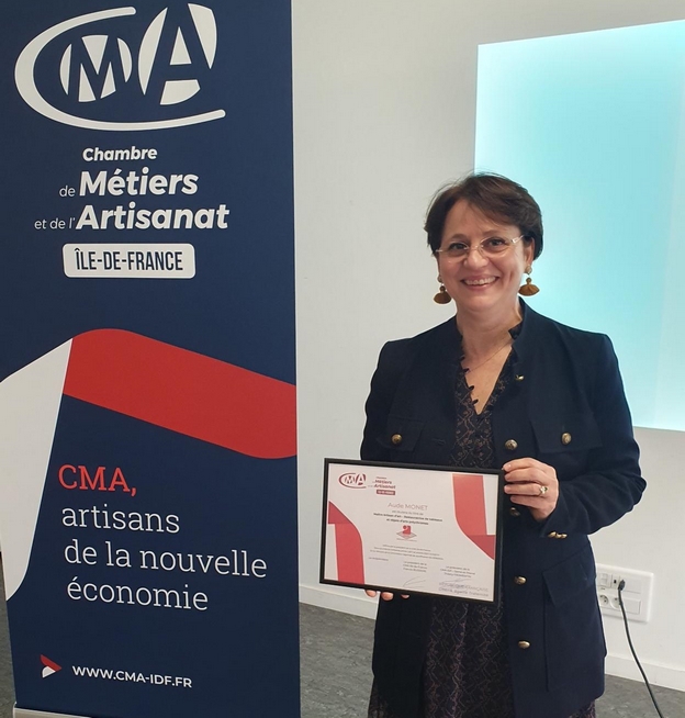 Maître artisan d'art_Restauratrice de tableaux et d'objets d'art polychromes_Remise diplôme