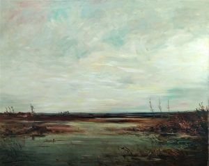 Tableau Etang de Campine_Après restauration