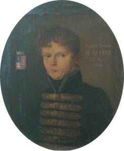 Tableau Portrait Charles Prosper_Avant Restauration