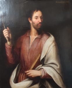 Tableau Saint Bartolome_Après restauration