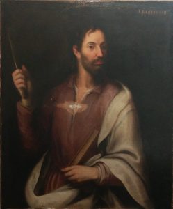 Tableau Saint-Bartolome_Avant restauration