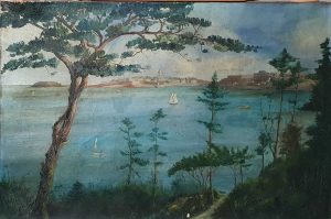 Tableau Saint Malo_Avant restauration